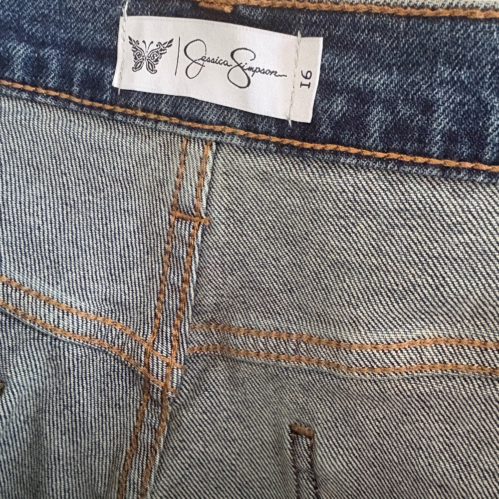 Jessica Simpson Zinnia Wide Leg Boyfriend Jeans NWT - Picture 7 of 9